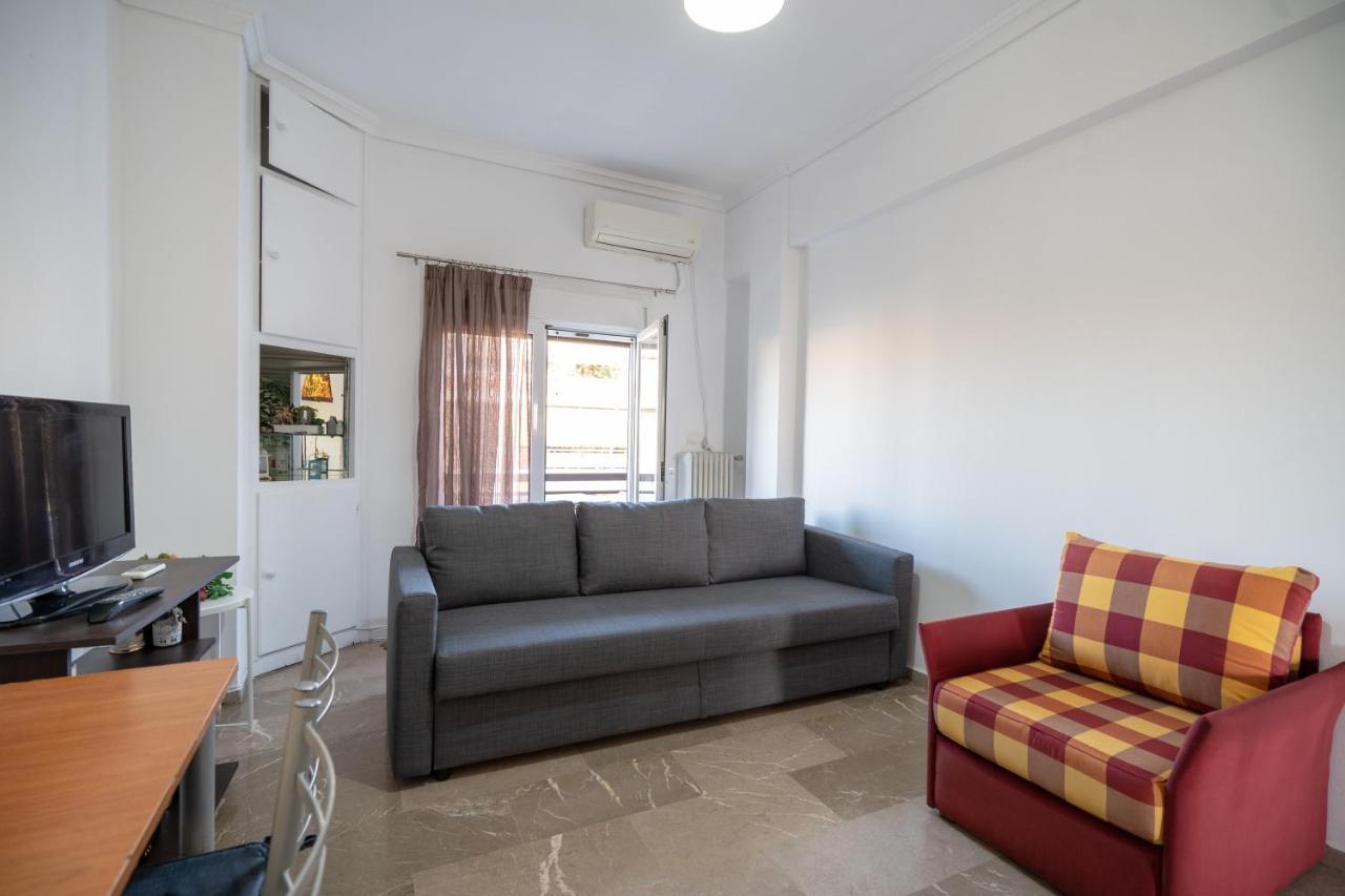 Dimotiko Theatro Metro St. 1 Bedroom 4 Pers. Flat Пирей Экстерьер фото