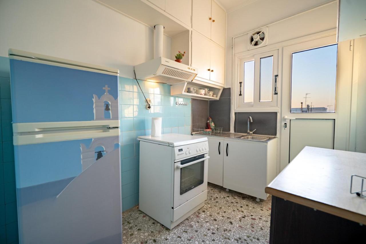 Dimotiko Theatro Metro St. 1 Bedroom 4 Pers. Flat Пирей Экстерьер фото
