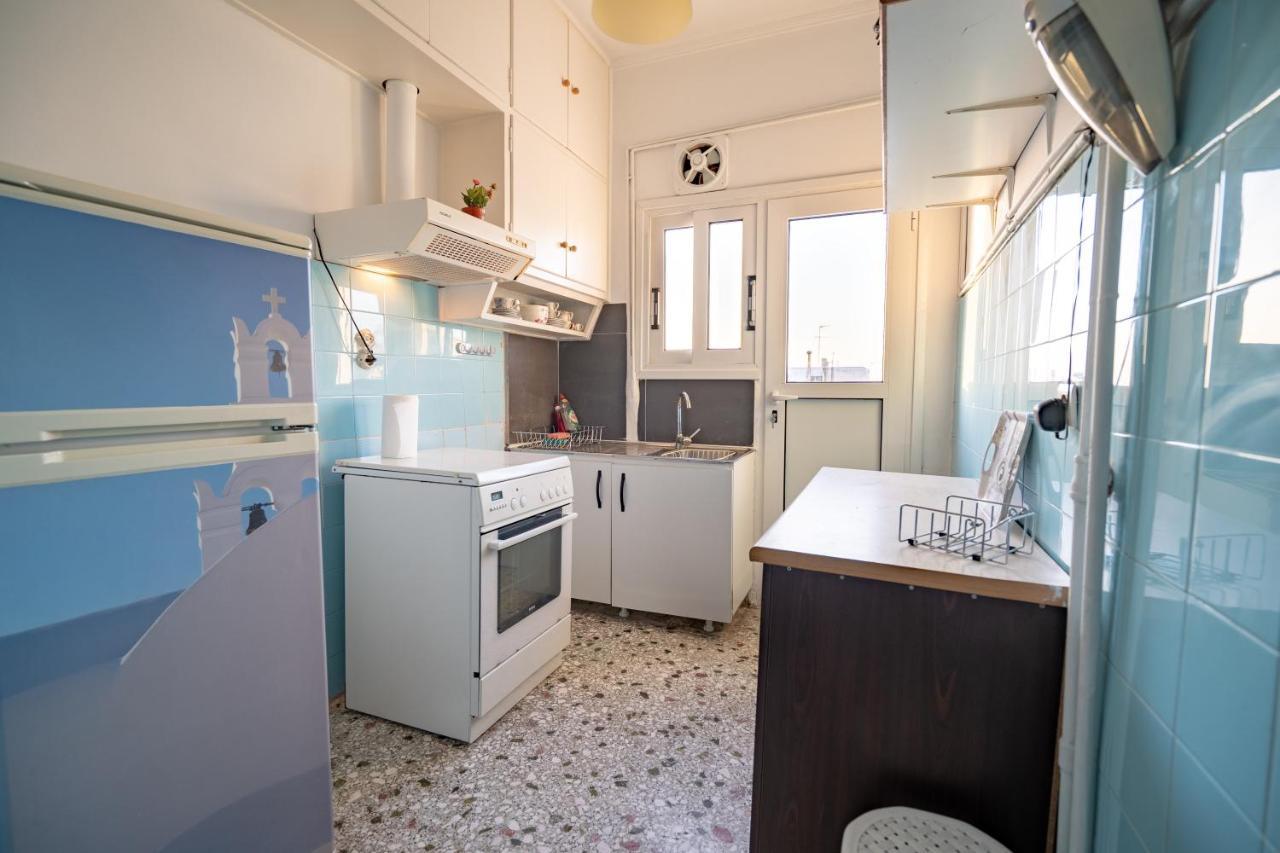 Dimotiko Theatro Metro St. 1 Bedroom 4 Pers. Flat Пирей Экстерьер фото